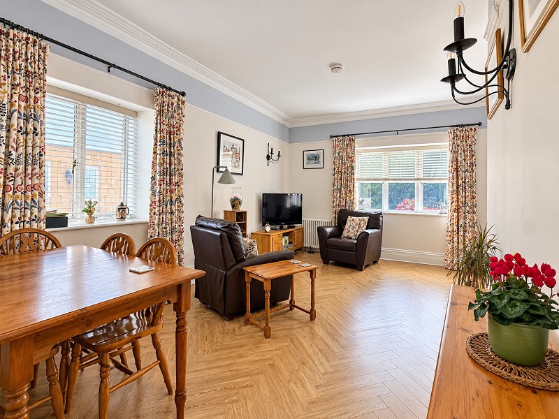 Living and dining room